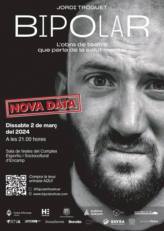 Cartell Bipolar Show Encamp Jordi Troguet