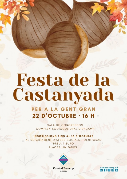 castanyada de la gent gran encamp