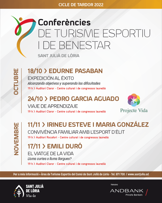 Conferències de turisme esportiu i de benestar