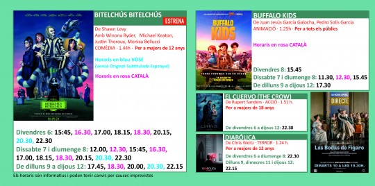 cartellera cinemes illa
