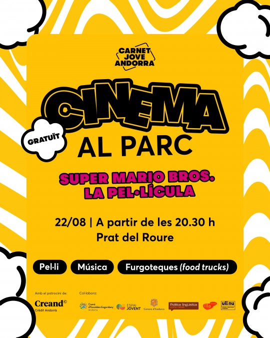 Cinema al Parc - Carnet Jove