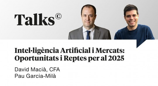 Conferència Intel·ligència artificial i mercats: oportunitats i reptes per al 2025      