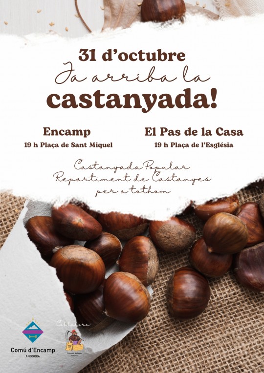 castanyada popular encamp i el pas de la casa