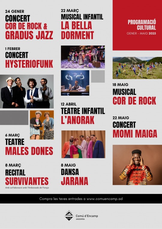 programació cultural encamp