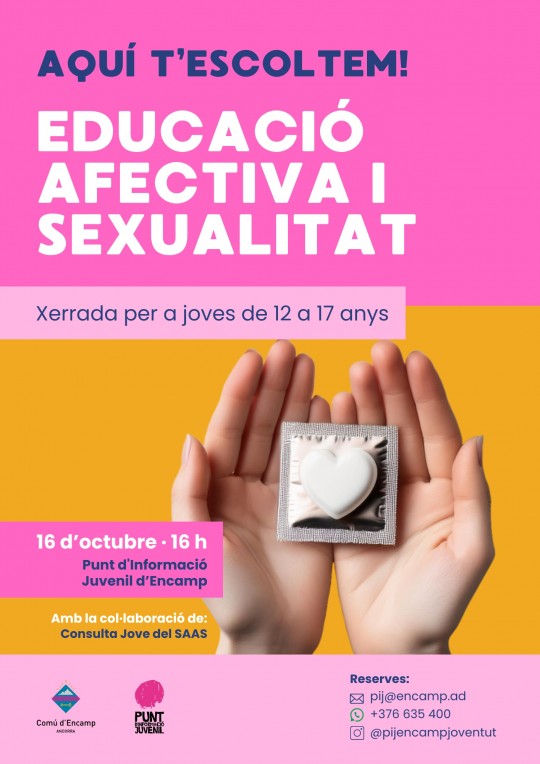 xerrada aqui escoltem educacio afectiva sexual
