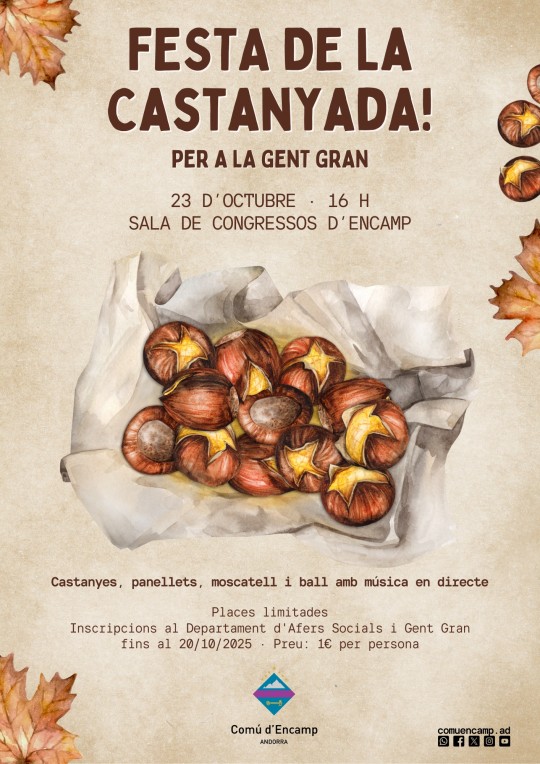 castanyada gent gran encamp