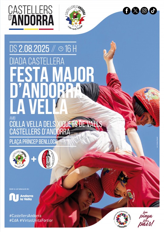 Diada castellera. FM Andorra la Vella 2025