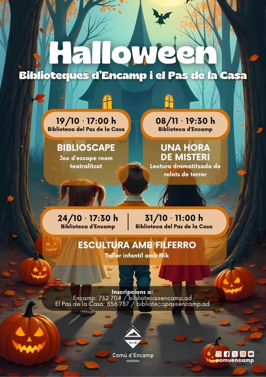 activitat halloween encamp