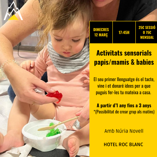 Activitats sensorials papis/mamis & babies