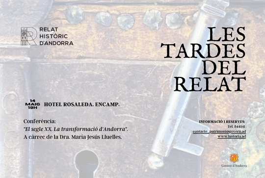 Les tardes del Relat. Conferència: 