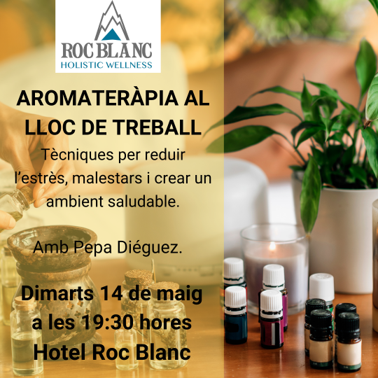 Aromateràpia al lloc de treball