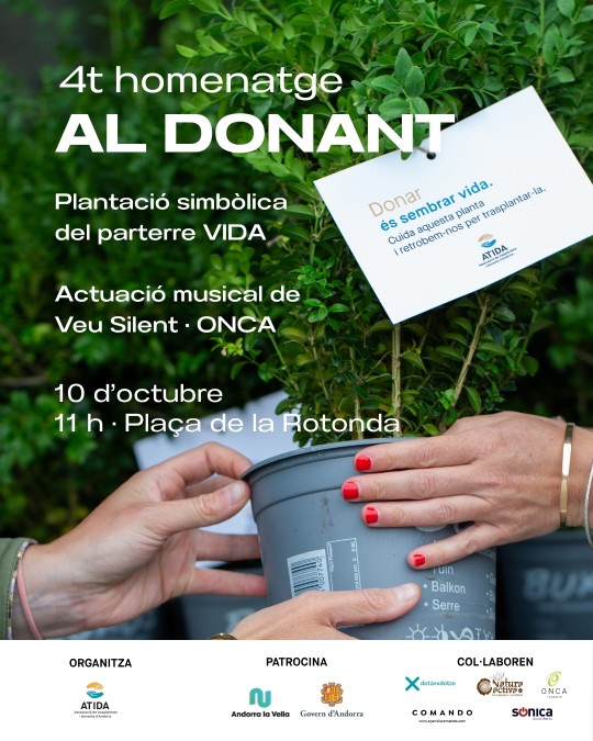 Atida, Homenatge al Donant