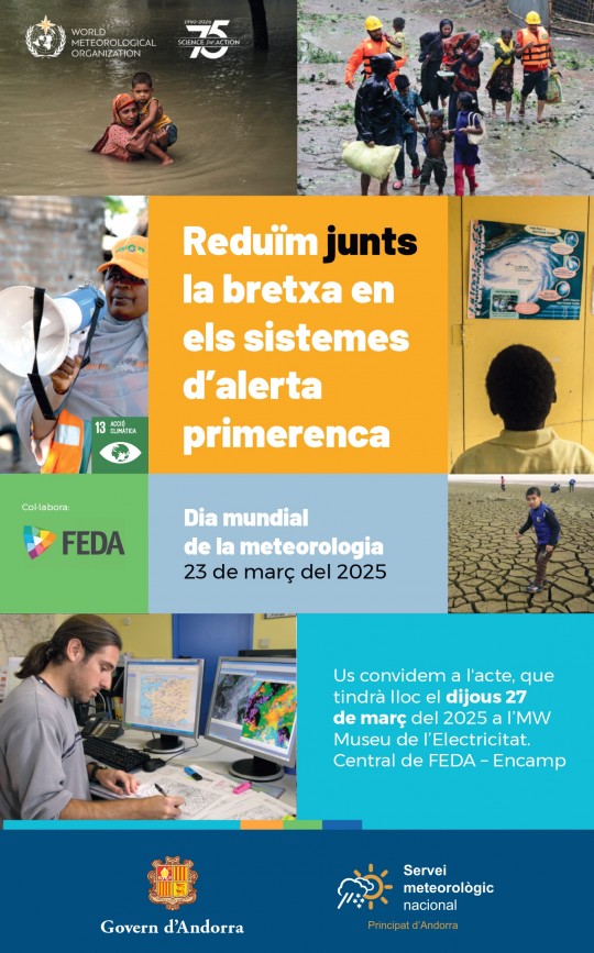 Celebració del Dia mundial de la meteorologia