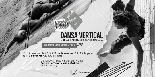 Dansa Vertical amb Sheila Ferrer i Pere Vilarrubla