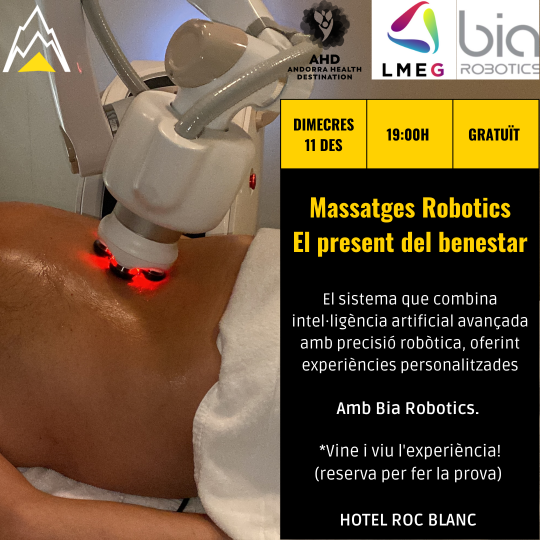Massatges Robotics. El present del benestar