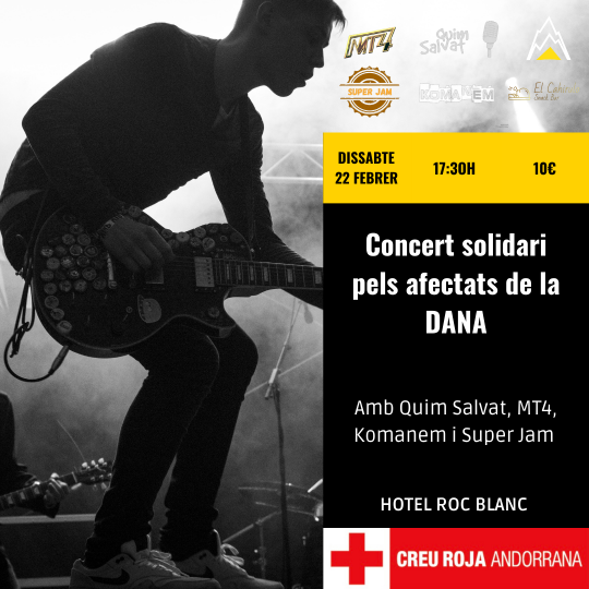 Concert solidari pels afectats de la DANA