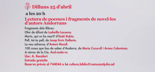 Lectura de poemes i fragments