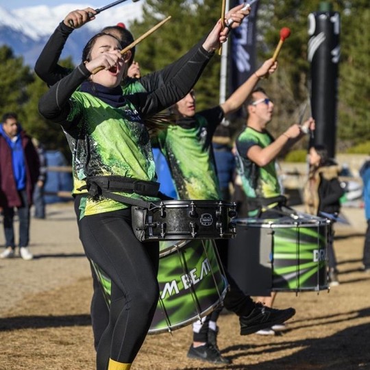 batucada drum beat el pas de la casa