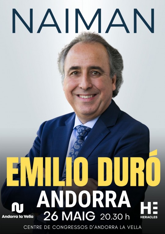 Conferència Emilio Duró Pamies: “Vivir con entusiasmo e ilusión”