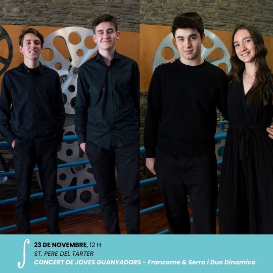Concert de Joves Guanyadors Duo Dinàmico i Francome & Serra