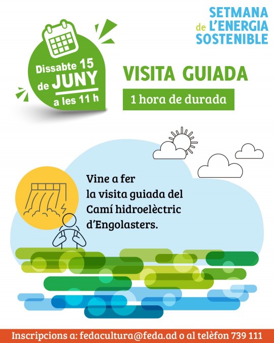 Vine a fer la visita guiada del Camí hidroelèctric d’Engolasters