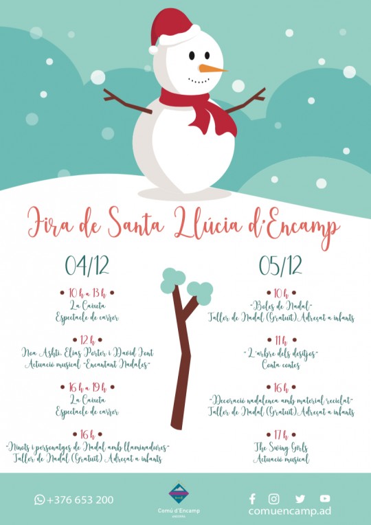 Fira de Santa Llúcia a Encamp