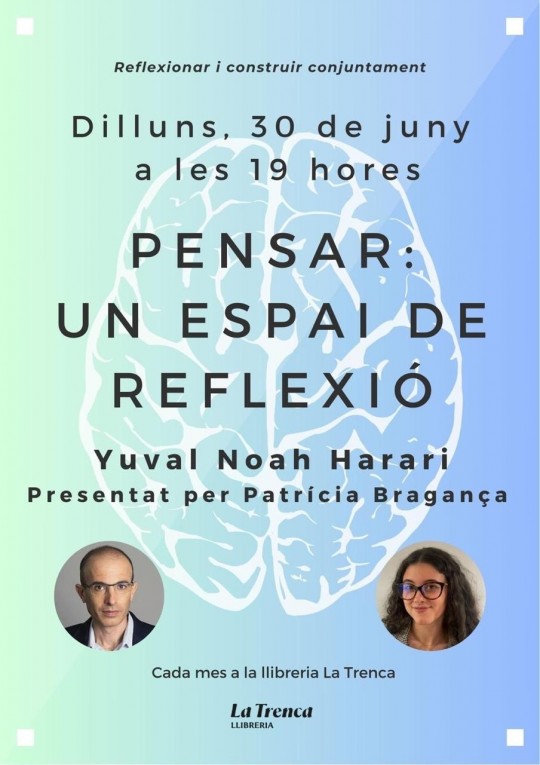 Cicle 'Pensar': Yuval Noaḥ Harari, presentat per Patrícia Bragança