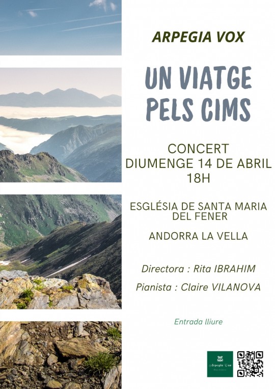 Concert d'Arpegia Vox: Un viatge pels cims