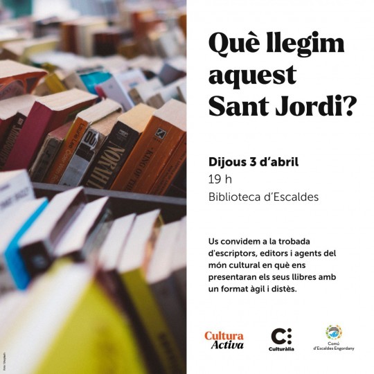 Què llegim aquest Sant Jordi?

 