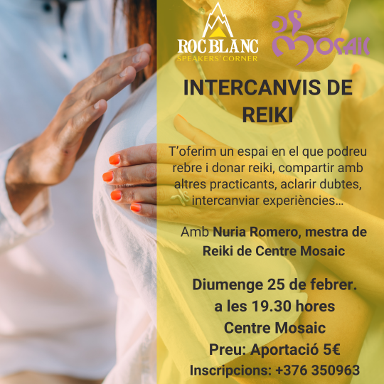 intercanvis de reiki