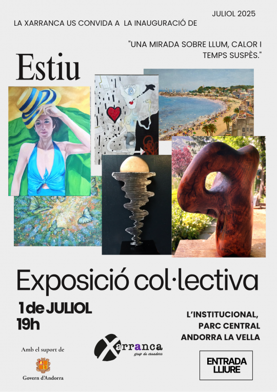 Inauguració de l’exposició col·lectiva “Estiu”