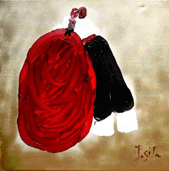 Andorra. 60x60 cm. Oli/tela