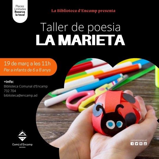 taller de poesia encamp