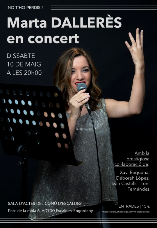 Concert de Marta Dallerès