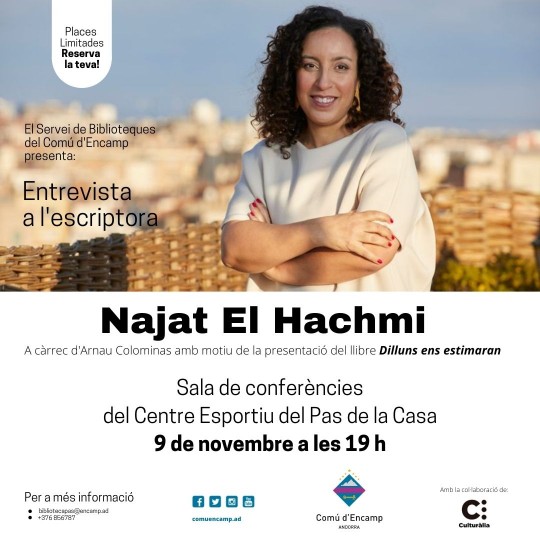 Entrevista amb l'escriptora Najat