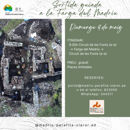 Sortida guiada a la Farga del Madriu