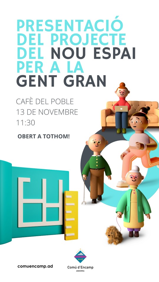 Presentació del nou espai per a la gent gran a Encamp