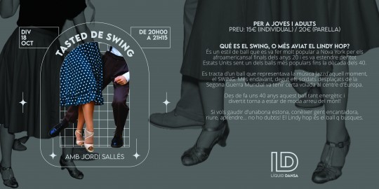 Tasted de swing amb Jordi Sallés