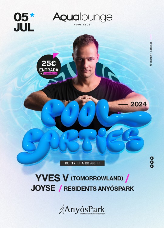Aqualounge Pool Parties a AnyósPark