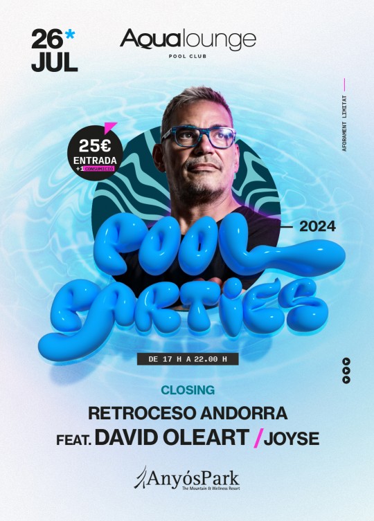 Aqualounge Pool Parties a AnyósPark