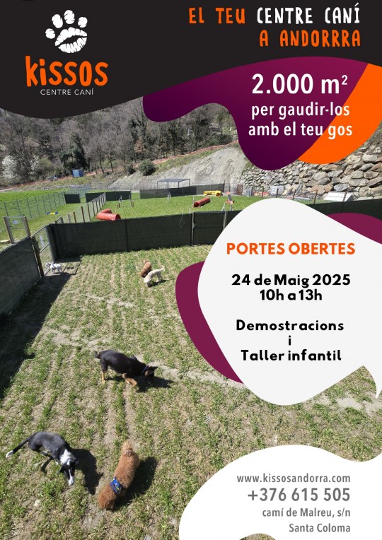 Portes obertes al centre caní Kissos