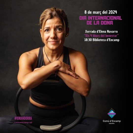 Cartell xerrada Elena Navarro