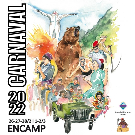 Cartell Carnaval Encamp 2022