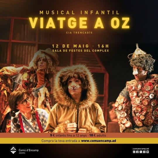 Musical infantil Viatge a Oz