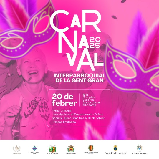 carnaval interparroquial de la gent gran encamp