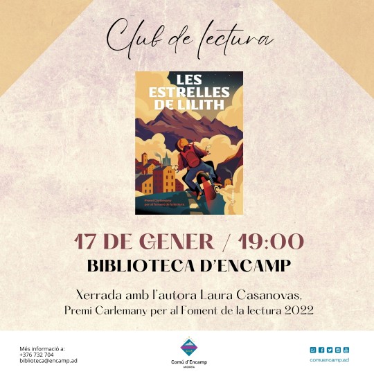 Club de lectura “Les estrelles de Lilith” amb Laura Casanovas