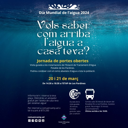 Dia mundial aigua Encamp 2024