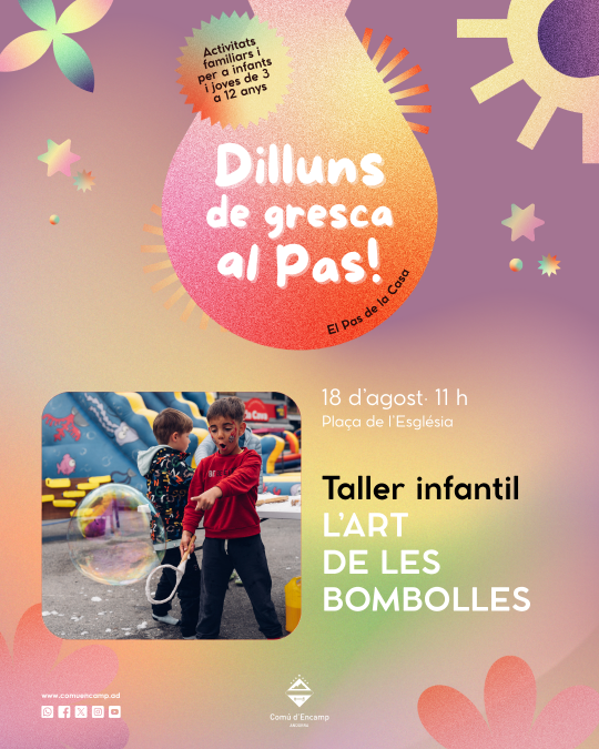 DILLUNS18 AGOST GRESCA PAS DE LA CASA