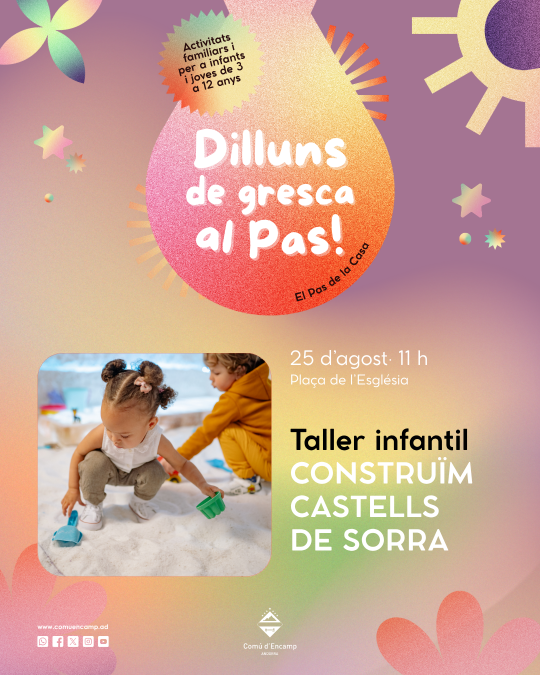 DILLUNS25 AGOST GRESCA PAS DE LA CASA