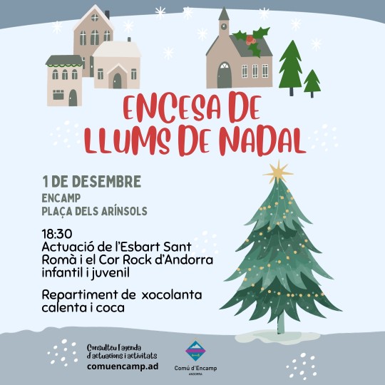 encesa de llums encamp